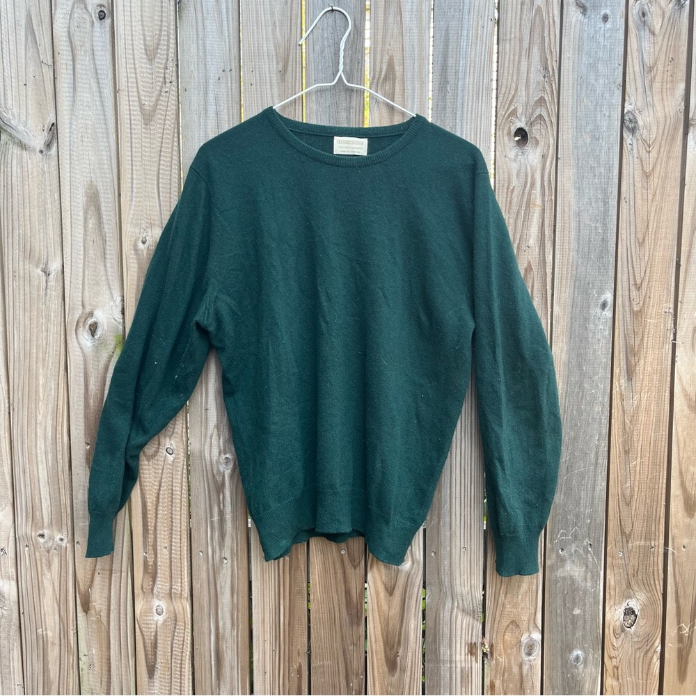 Dark Green Cashmere Sweater